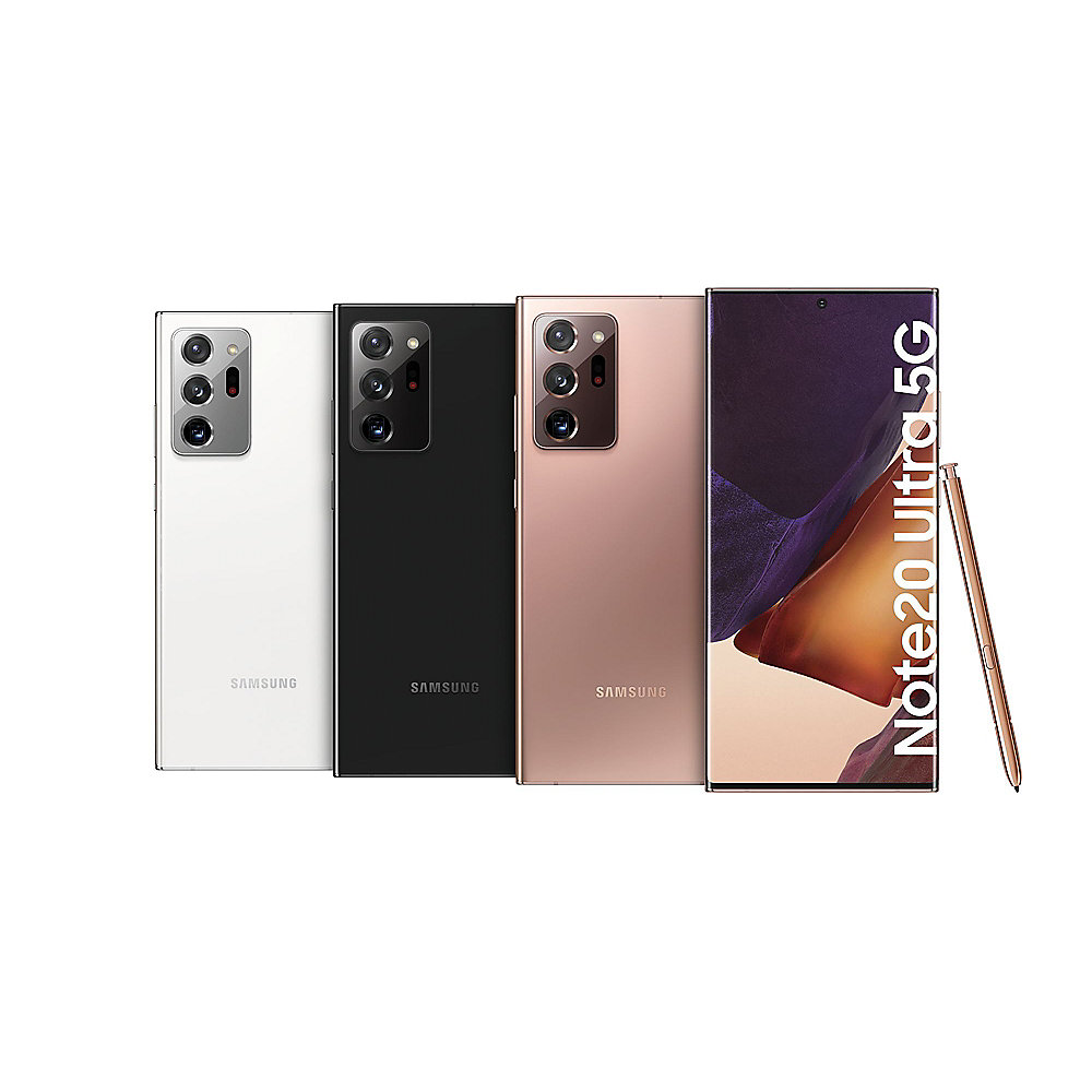 Samsung GALAXY Note20 Ultra 5G Smartphone bronze N986B D-SIM 512GB Android 10.0